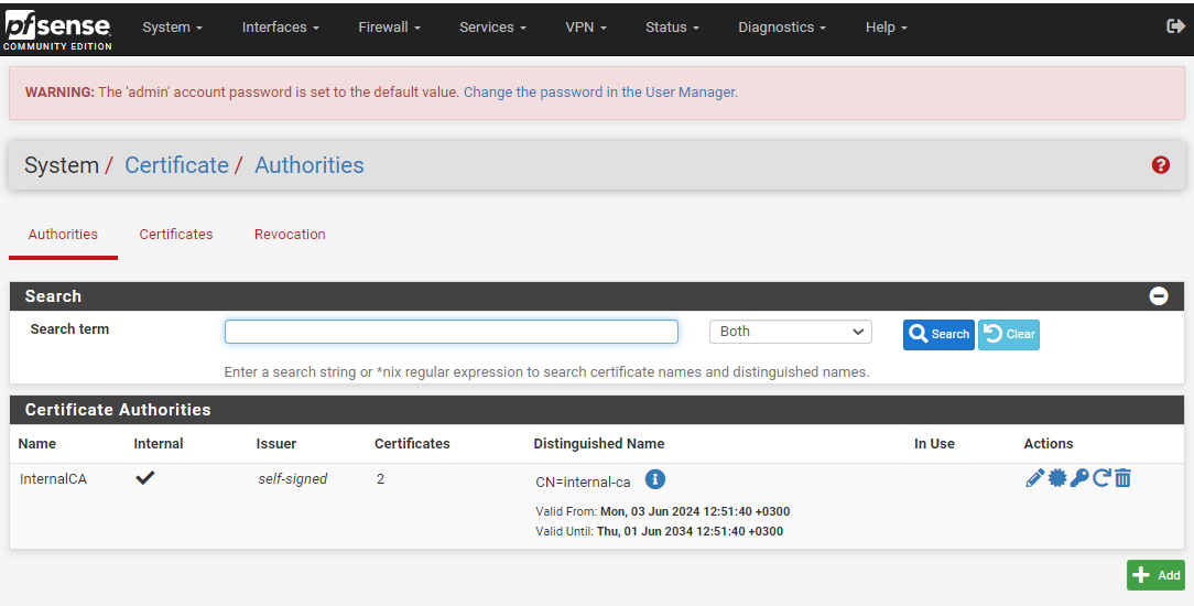pfsense-certificate-authority-list